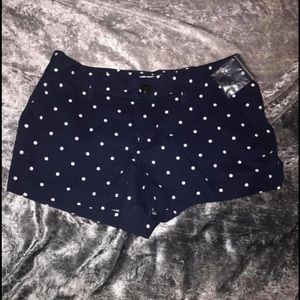 Polka dot shorts